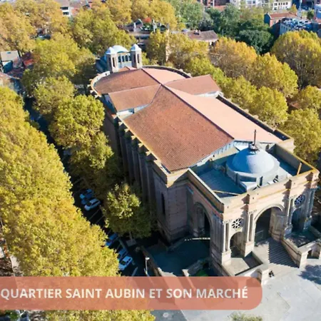 T2 Havre Paix Coeur - St Georges - Climatisation - Wifi - Parking 2min Apartment Toulouse