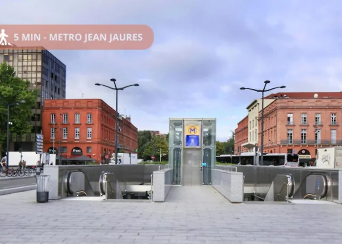 Climatise Centre Toulouse, St Georges, Prox Capitole, Wifi Διαμέρισμα *