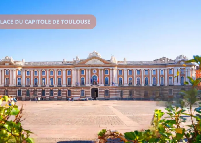 Climatise Centre Toulouse, St Georges, Prox Capitole, Wifi טולוז